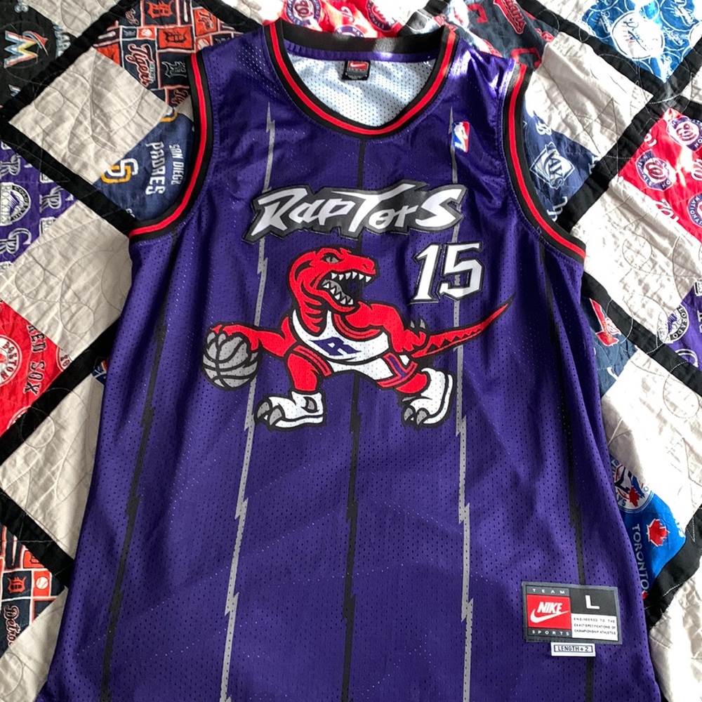 RAPTORS NBA VINCE CARTER NIKE JERSEY